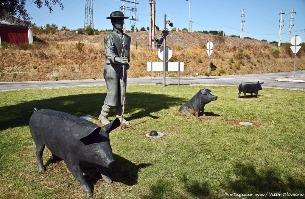 monumento do guardador de porcos